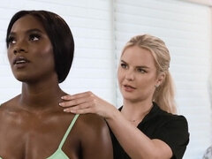 Nana, Noire, Noir ébène, Érotique, Lesbienne, Léchez, Chatte, Réalité