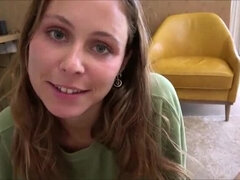 Anal Therapy with Teen Girlfriend Stella Barey - Homemade Amateur Anal Sex & Rimming POV