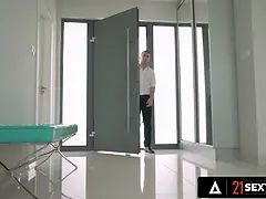 21 sextury - horny cougar Angelica Heart thirsts deep ass fucking after work
