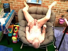 Amarrada, Británico, Corridas, Papá, Consolador, Gay, Abuelo, Masturbación