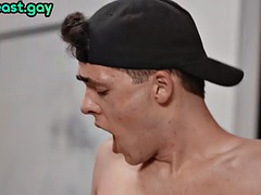 アナル, お尻, デカチン, フェラチオ, ゲイ, ハードコア