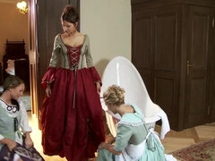 Cul, Lesbienne, Léchez, Chatte, Adolescente, Plan cul à trois, Nénés