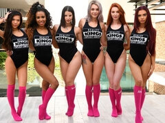 黒人, グループ, 異人種間, オージー, オマンコ, ストッキング, ストリッピング, ティーン