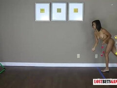 Leie, Blondine, Spiele, Interrassisch, Lesbisch, Masturbation, Spielzeuge, Vibrator