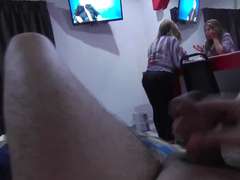 Tante, Cfnm, Spermaladung, Flashen, Hd, Masturbation