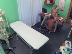Mamada, Lamidas, Enfermera, Oficina, Pov, Coño, Uniforme, Voyeur