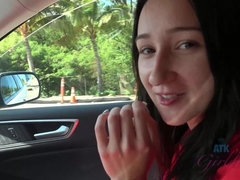 Amateur, Plage, Petite amie, Nue, De plein air, Pov, Public, Mouillée