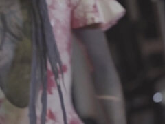 素人, ボンデージ, フェムドム, ドイツ人, マスク, ピアス, タトゥー, 拘束