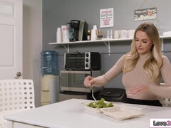 デカパイ, ブロンド, Hd, レズビアン, オナニー, オーガズム, ポルノスター, オマンコ