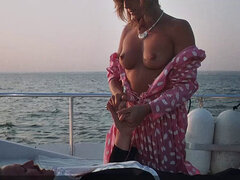 Bikini, Robe, De plein air, Piscine, Douche, Nénés, Rétro ancien, Mouillée