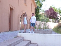 Belleza, Engañando, Lencería, Madres para coger, Coño, Medias largas, Tatuaje, Trio