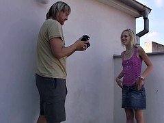 Grote lul, Blond, Bedriegen, Tsjechisch, Rijden, Tiener