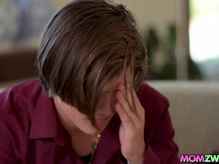 Минет, Брюнетки, Член, Собачьи, Затыкание рта, Поцелуи, Мачеха, Молоденькие