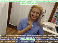 Teenager gives deepthroat blowjob, gets huge facial on medical center visit