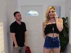 Slaapkamer, Blond, Pijpbeurt, Hd, Hakken, Moeder die ik wil neuken, Kousen, Tatoeage