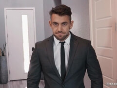 Arsch, Grosser arsch, Grosser schwanz, Grosse titten, Blasen, Schwarz, Fett, Lecken