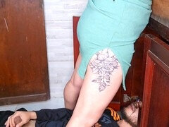 Amateur housewife, real housewife, blow-job