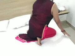 18, チン, 自家製, インド人, メイド, お金, オマンコ, フェラする