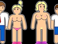 ブロンド, フェラチオ, チン, 家族, ハードコア, 淫乱熟女, 母, 息子