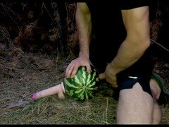 Grosse bite, Nourriture, Homosexuelle, Fait maison, Masturbation, De plein air, Solo, Jouets