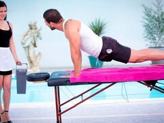 Большой член, Минет, Брюнетки, Собачьи, Гостиница, Массаж, Натуральные сиськи, Сиськи