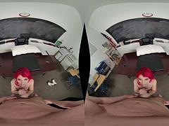 3d, 美女, デカ尻, デカパイ, フェラチオ, ハメ撮り, 現実, 赤毛