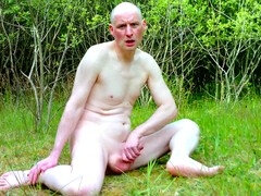 Amateur, Grosse bite, Papa, Homosexuelle, Masturbation, Nue  à poil, De plein air, Solo