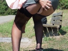 crossdressing transvestite sounding urethral god fake penis 104