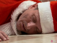 お尻, 舐める尻, ブロンド, 中出し, チン, 彼女, なめる, ショートヘア