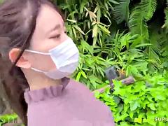 アナル, アジア人, 美女, デカチン, デカパイ, フェラチオ, 中出し, 日本人