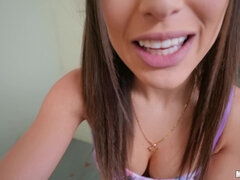 Leie, Amerikanisch, Braunhaarige, Schwanz, Im freien, Pov, Jungendliche (18+), Titten