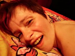 Grosser schwanz, Schwarz, Gehörnter ehemann, Schwarz, Deutsch, Flotter dreier, Hure