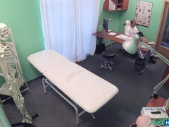 Fake Hospital - Petite Darkhaired Babe Gets Curvaceous Treatment 1 - Angie Moon