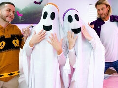 18, フェラチオ, カップル, 娘, バック, 自然山雀, ティーン, オッパイの