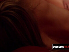 素人, デカパイ, 巨乳な, マッサージ, スインガー, オッパイの