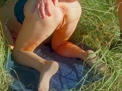 Getting rough outdoor anal with big ass Rebeccaxhot
