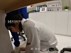 デカチン, デカパイ, フェラチオ, 巨乳な, ハードコア, 淫乱熟女, 看護婦, スパンキング