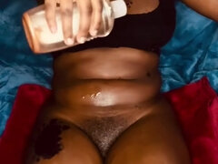 Amateur, Noir ébène, Poilue, Hd, Énorme, Maman, Solo, Tatouage