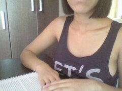 Amateur, Collège université, Cocu, Maîtresse, Petite femme, Pov, Jouets, Vierge