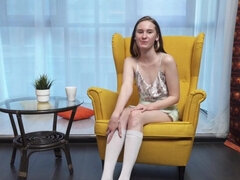 Amateur, Nana, Innocente, Rasée, Solo, Adolescente, Nénés, Vierge