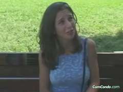 素人, イく瞬間, 顔射