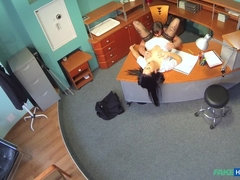 Blasen, Arzt, Hundestellung, Handjob, Krankenschwester, Büro, Verführt, Spanner