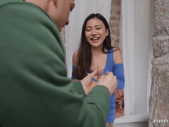 Asiatisch, Grosser arsch, Grosser schwanz, Grosse titten, Schwarz, Blasen, Hardcore, Milf