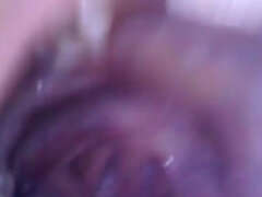 Brunette brune, Plantureuse, Club, Conversation vulgaire, Masturbation, Chatte, Solo, Jouets