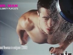 Большой член, Знаменитости, Голышом, На публике, Душ