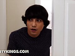 デカチン, デカパイ, 茶髪の, 顔射, Hd, なめる, オマンコ, 剃毛