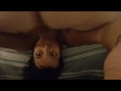 Afrikanisch, Leie, Grosser arsch, Schwarz, Blasen, Kehlenfick, Schwanz, Pov