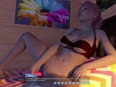 Tridimensionnel, Anal, Britannique, Attrapée, Masturbation, Orgasme, Chatte, Jouets