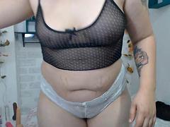 Arabisch, Wohlbeleibte schöne frauen, Grosser arsch, Grosse titten, Fingern, Interrassisch, Solo, Titten