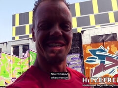 Hot Public Sex With Skinny Blonde Babe - Missy Luv And Deutsche Amateure